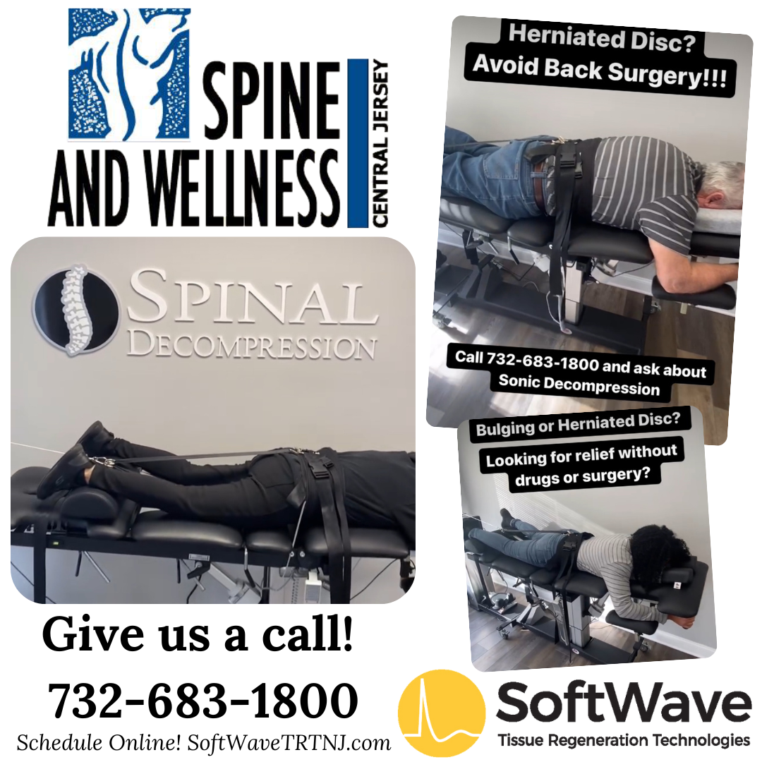 Discover a Non-Surgical Solution in NJ for Lumbar Disc Bulges and Herniations: Spinal Decompression and SoftWave Therapy with Dr Gerard at Central Jersey Spine and Wellness